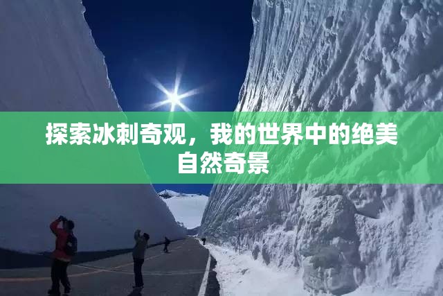 探索冰刺奇觀，我的世界中的絕美自然奇景  第2張