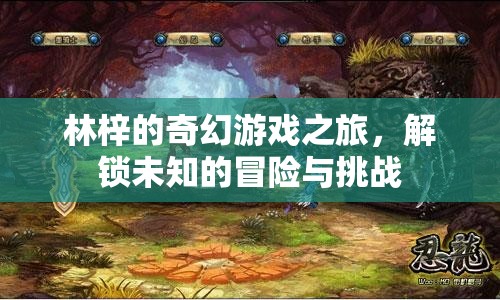 林梓的奇幻游戲之旅，解鎖未知的冒險與挑戰(zhàn)