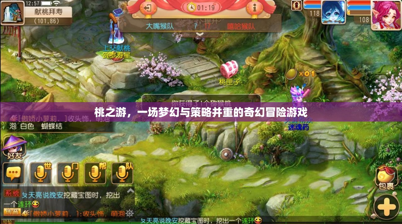 桃之游，夢(mèng)幻與策略的奇幻冒險(xiǎn)