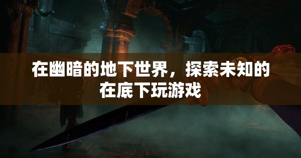 地下探險(xiǎn)，解鎖未知的地下游戲世界
