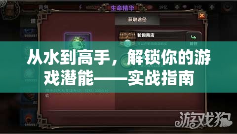 解鎖游戲潛能，從新手到高手的實(shí)戰(zhàn)指南