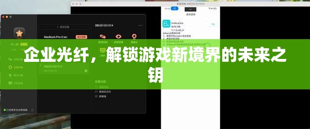 企業(yè)光纖，解鎖游戲新境界的未來之鑰