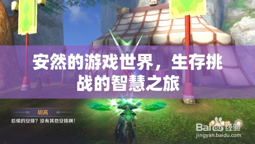 安然的游戲世界，生存挑戰(zhàn)的智慧之旅
