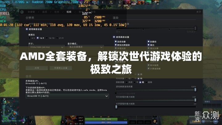 AMD全套裝備，解鎖次世代游戲體驗(yàn)的極致之旅