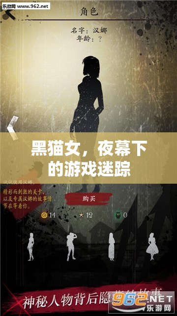 黑貓女，夜幕下的游戲迷蹤