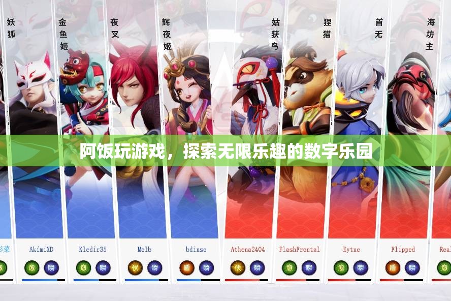 阿飯的數(shù)字樂(lè)園，探索游戲世界的無(wú)限樂(lè)趣