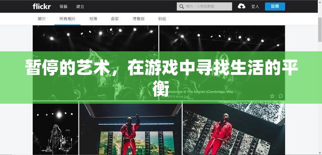 暫停的藝術，在游戲中尋找生活的平衡