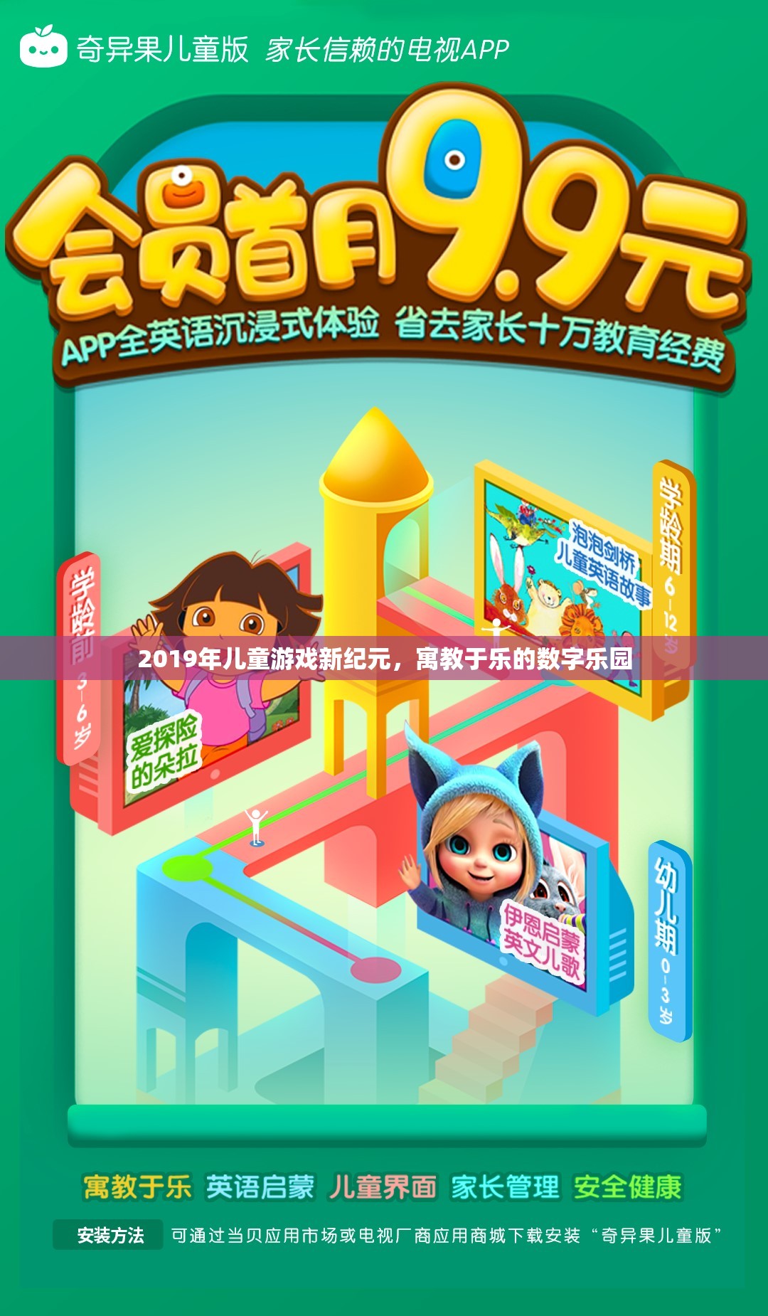 2019年兒童游戲新紀元，寓教于樂的數(shù)字樂園