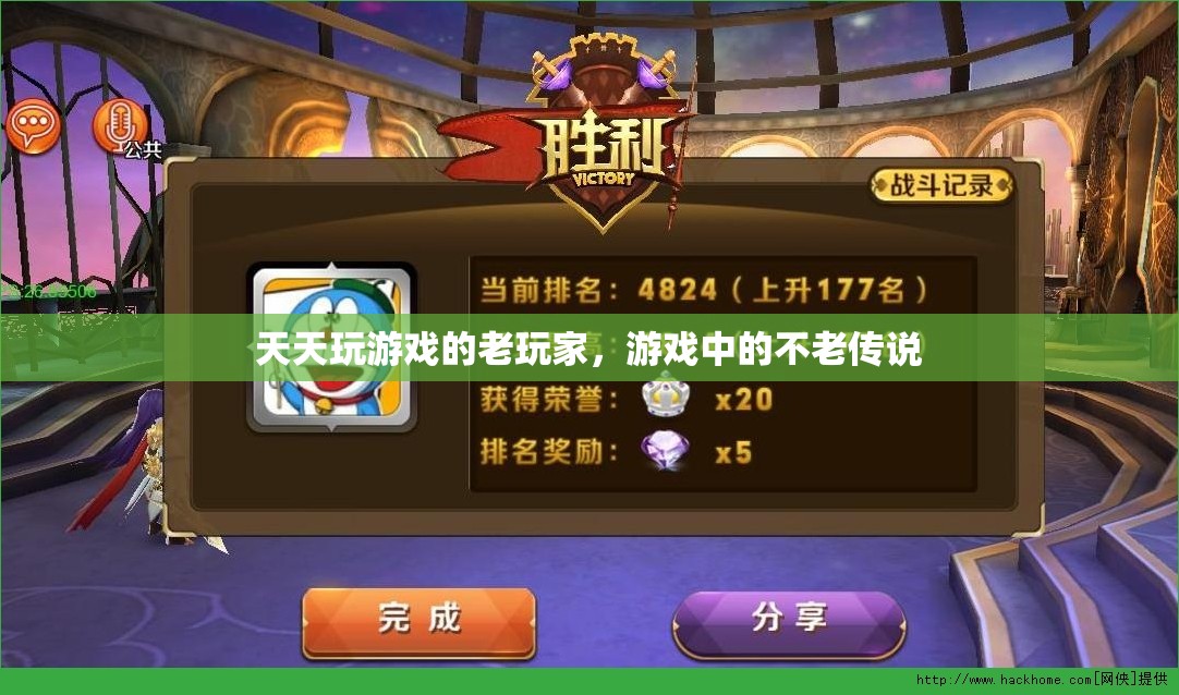 天天游戲，老玩家締造的不老傳說
