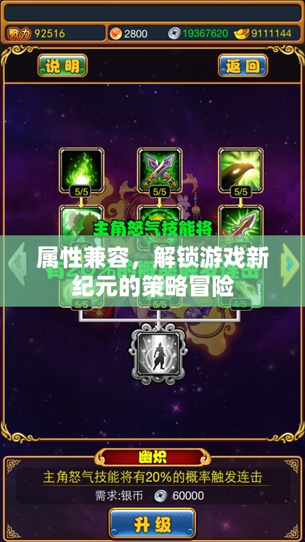 解鎖游戲新紀(jì)元，屬性兼容的策略冒險(xiǎn)之旅