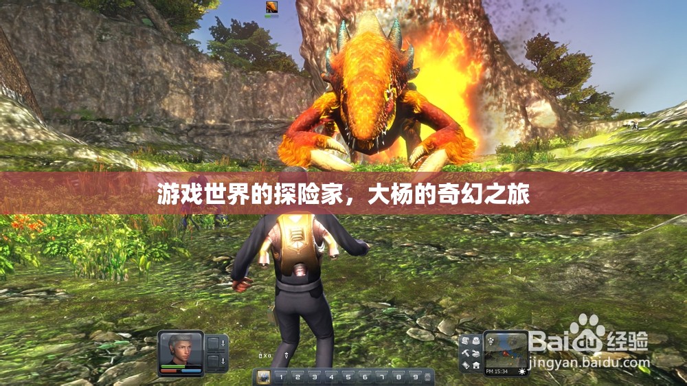 大楊的奇幻探險，游戲世界的冒險之旅