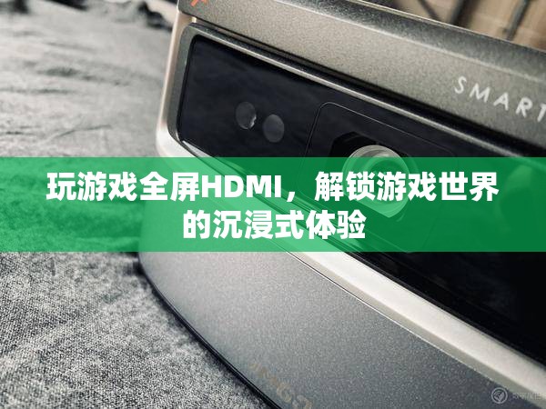 解鎖游戲世界的沉浸式體驗(yàn)，全屏HDMI的魅力