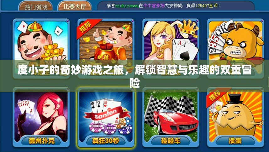 度小子，智慧與樂趣的雙重冒險(xiǎn)之旅