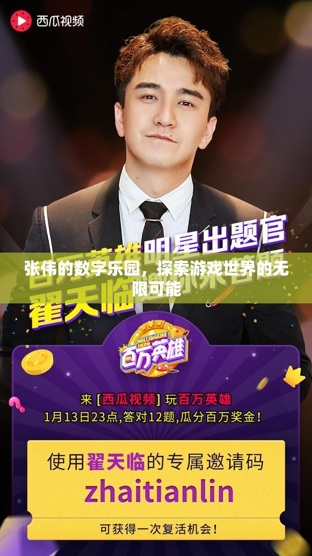 張偉的數(shù)字樂(lè)園，解鎖游戲世界的無(wú)限可能  第3張