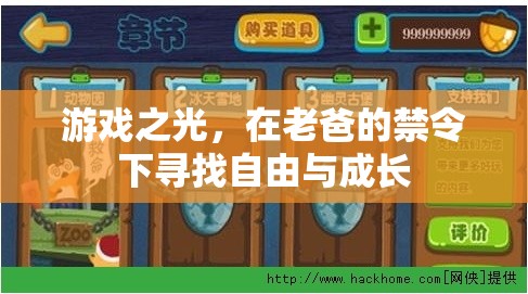 禁令下的游戲之光，探索自由與成長(zhǎng)的旅程