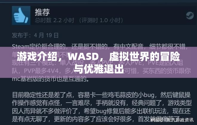 WASD，虛擬世界的冒險與優(yōu)雅退出
