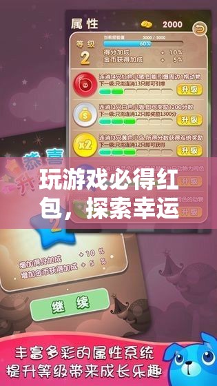 探索幸運紅包大冒險，玩游戲，必得紅包的奇幻之旅