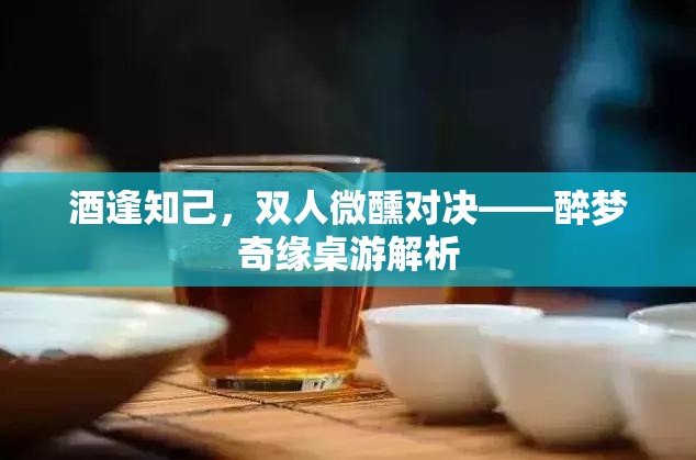 醉夢奇緣，酒逢知己的雙人對決桌游解析