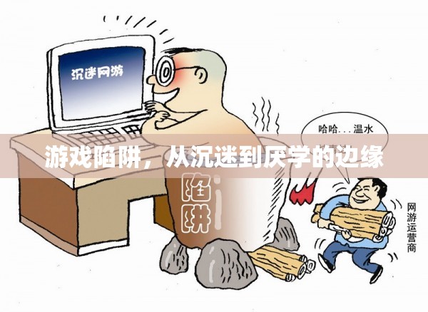 游戲陷阱，從沉迷到厭學(xué)的邊緣