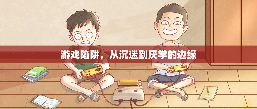 游戲陷阱，從沉迷到厭學(xué)的邊緣