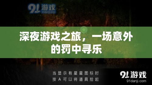 深夜游戲奇遇，罰中尋樂的意外之旅