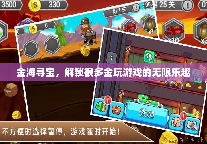 金海尋寶，解鎖無限樂趣的寶藏之旅