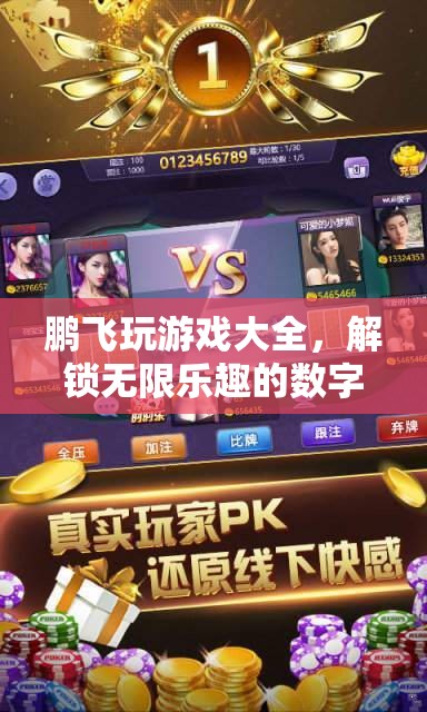 鵬飛游戲大全，解鎖數(shù)字世界的無限樂趣冒險(xiǎn)樂園