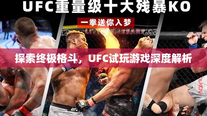 UFC試玩，探索終極格斗的深度游戲體驗