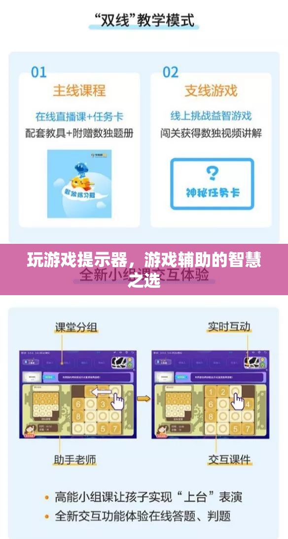 游戲玩家的智慧之選，游戲提示器與輔助工具