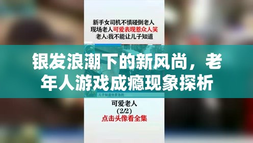 銀發(fā)浪潮下的新風尚，老年人游戲成癮現(xiàn)象探析