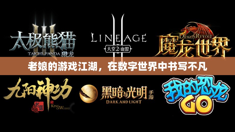 數(shù)字江湖，老娘的游戲傳奇