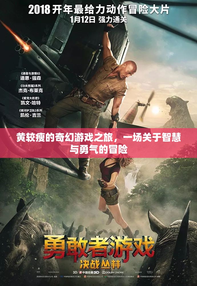 黃較瘦的奇幻游戲之旅，智慧與勇氣的冒險之旅