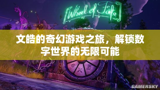 文皓的數(shù)字世界奇幻之旅，解鎖無限可能