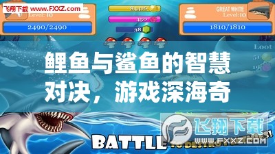 深海奇緣，鯉魚(yú)與鯊魚(yú)的智慧對(duì)決