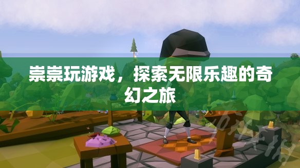 崇崇的奇幻游戲探索之旅，解鎖無限樂趣的冒險