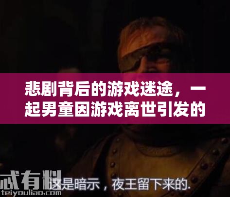 游戲迷途，男童離世背后的悲劇與深思
