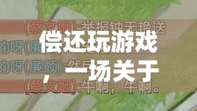 償還玩游戲，一場關(guān)于責(zé)任與成長的虛擬之旅
