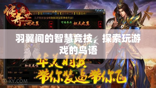 羽翼間的智慧競技，探索玩游戲的鳥語