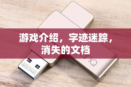字跡迷蹤，揭秘消失的文檔游戲