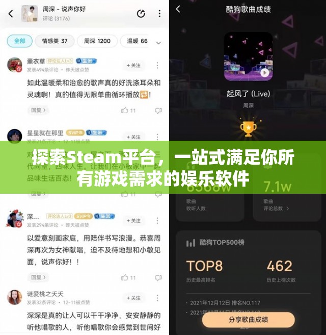 Steam平臺，一站式游戲娛樂的終極選擇