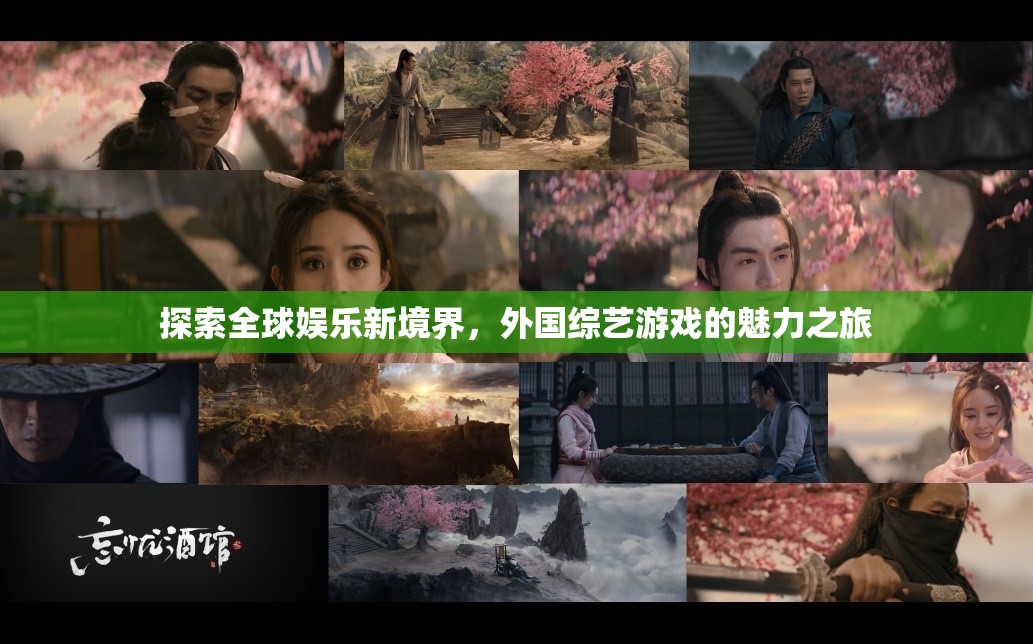 全球娛樂新探索，外國綜藝游戲的魅力之旅