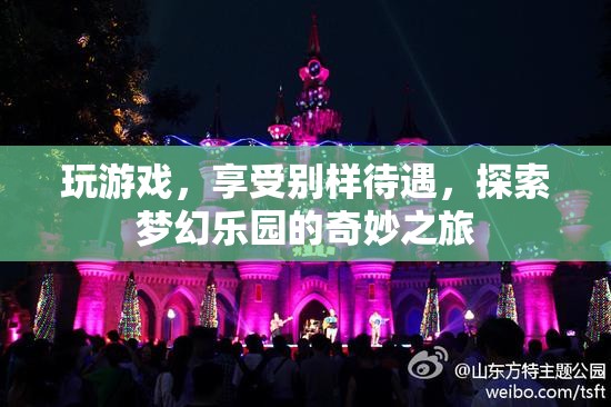 夢幻樂園，探索別樣待遇的奇妙游戲之旅