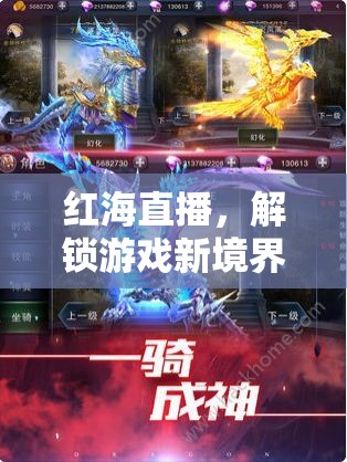 解鎖游戲新境界，紅海直播的互動盛宴