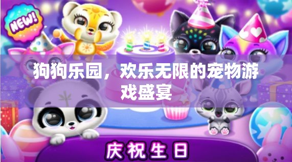 歡樂無限，狗狗樂園的寵物游戲盛宴