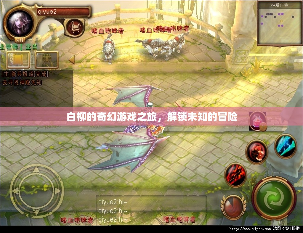 白柳的奇幻游戲，解鎖未知的冒險