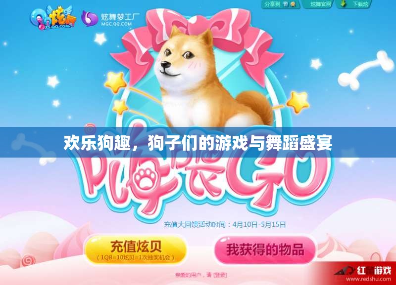 歡樂狗趣，狗子們的游戲與舞蹈盛宴