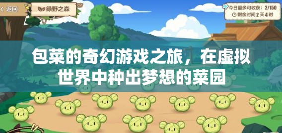 包菜的奇幻游戲之旅，在虛擬世界中播種夢(mèng)想的菜園