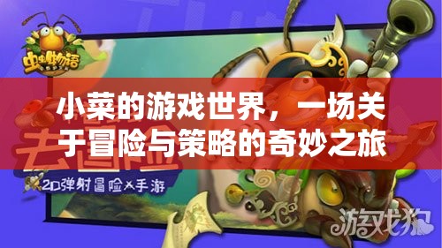 小菜的游戲世界，冒險與策略的奇妙之旅