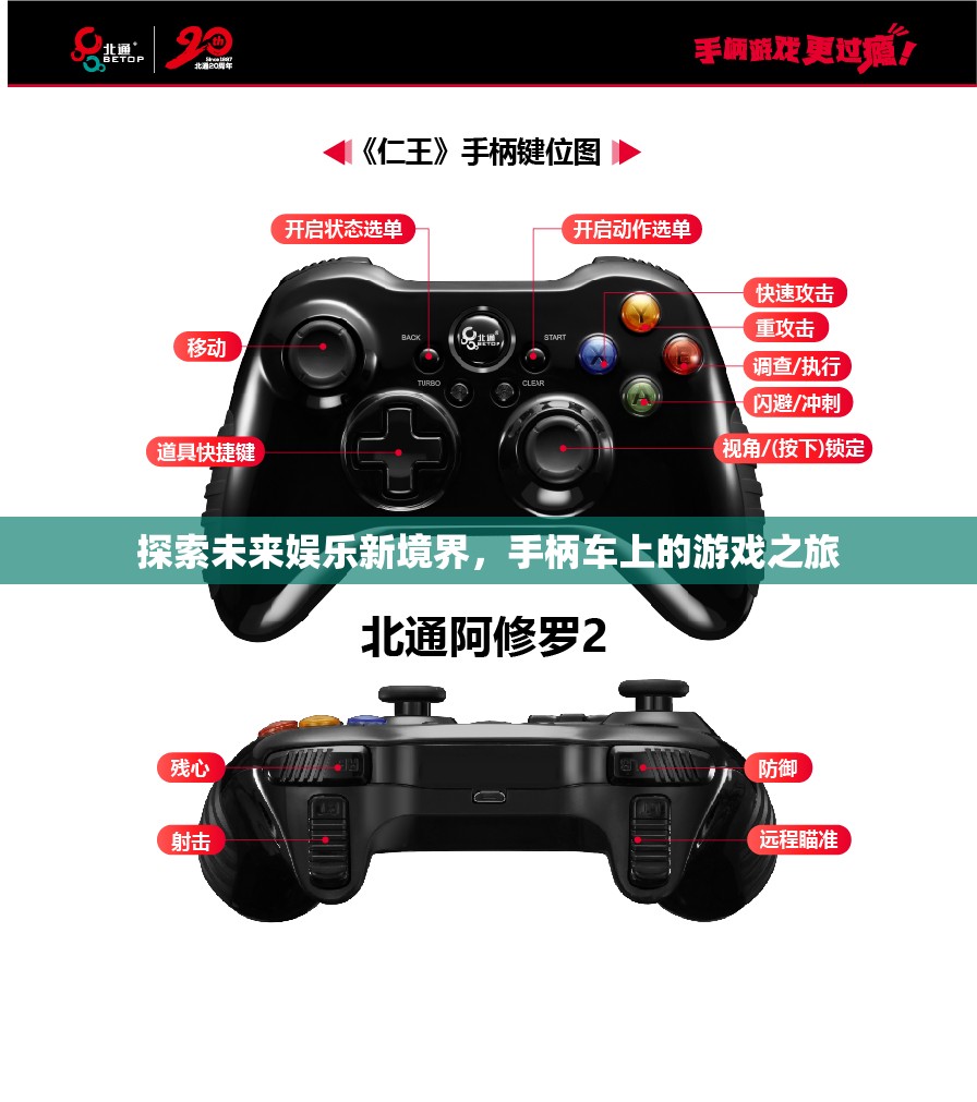 未來娛樂新境界，手柄車上的游戲之旅