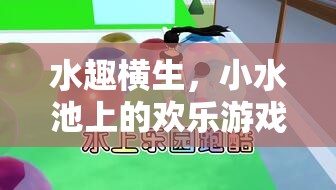 小水池上的歡樂游戲，水趣橫生的夏日時光